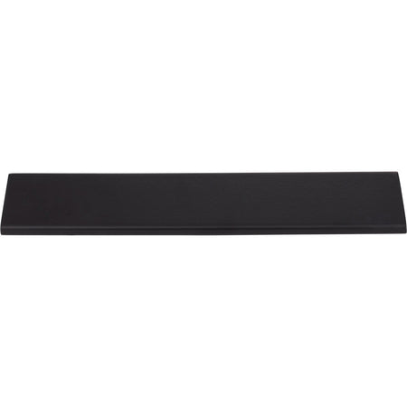 Elements A500-8MB: 90 mm cc Edgefield Edge Cabinet Pull - Matte Black
