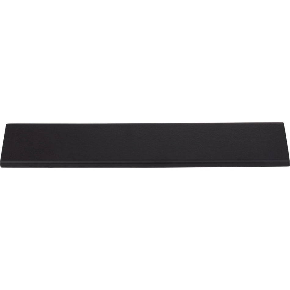 Elements A500-8MB: 90 mm cc Edgefield Edge Cabinet Pull - Matte Black