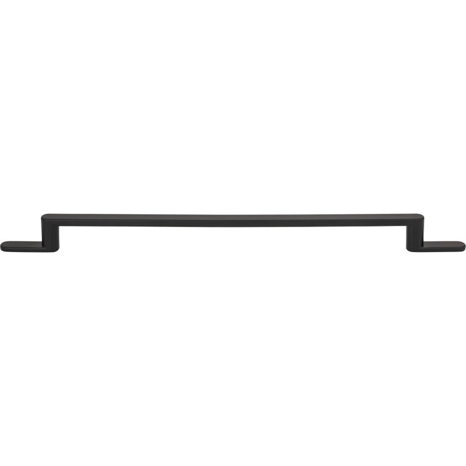Atlas A506-BL: 12" cc Alaire Cabinet Pull - Matte Black