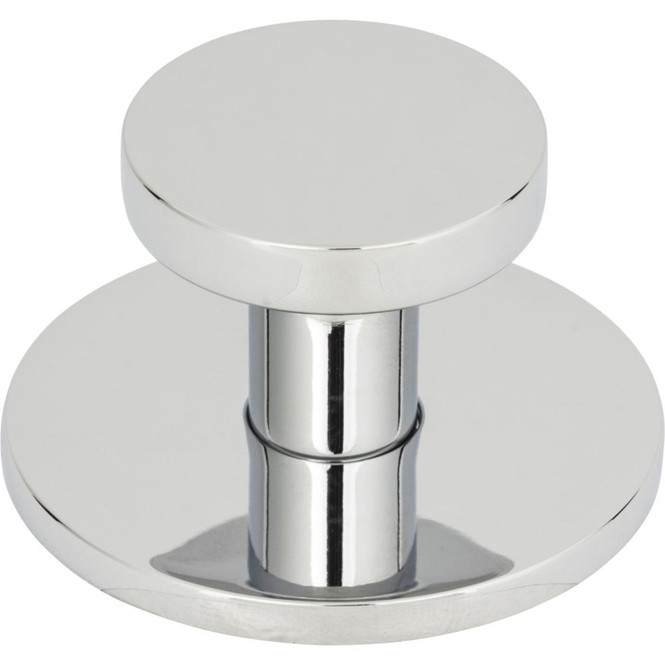 Atlas A600-CH: 1-1/4" Dot Cabinet Knob - Polished Chrome