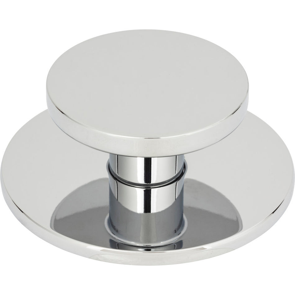 Atlas A601-CH: 2" Dot Cabinet Knob - Polished Chrome