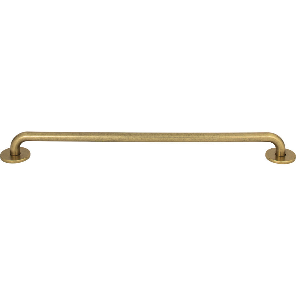 Atlas A606-UB: 12" cc Dot Cabinet Pull - Vintage Brass