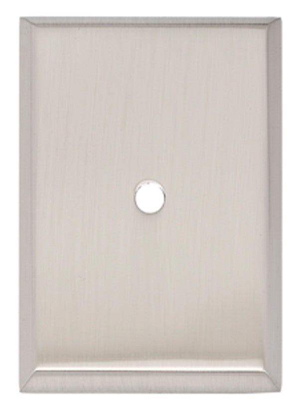 Alno A610-14-SN: 1-7/8" Traditional Backplate - Satin Nickel