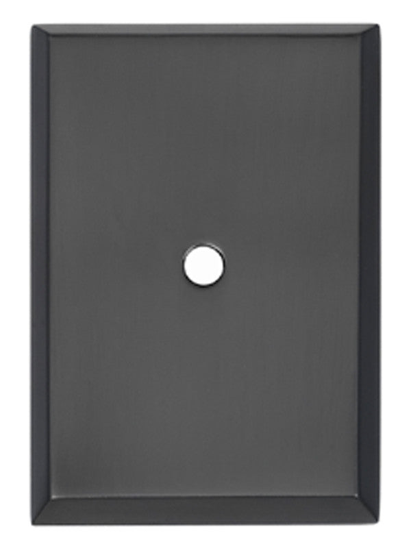 Alno A610-14-MB: 1-1/4" Traditional Backplate - Matte Black