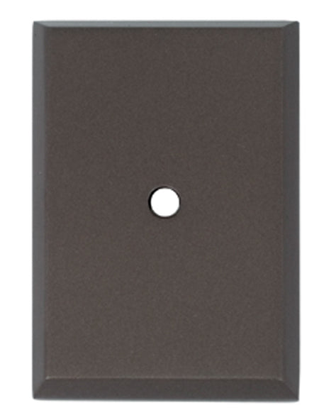 Alno A610-38-CHBRZ: 2-1/4" Traditional Backplate - Chocolate Bronze