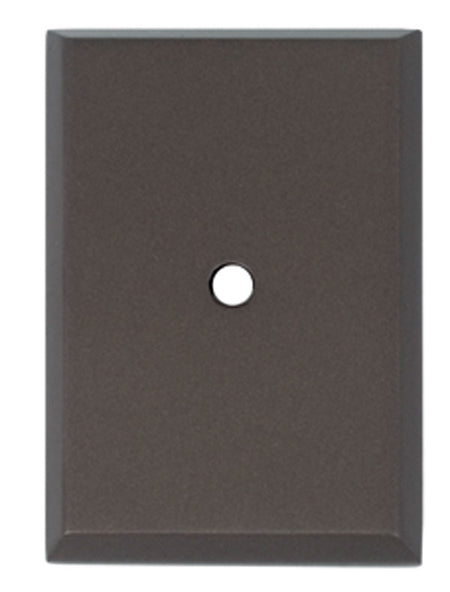 Alno A610-45-CHBRZ: 2-5/8" Traditional Backplate - Chocolate Bronze