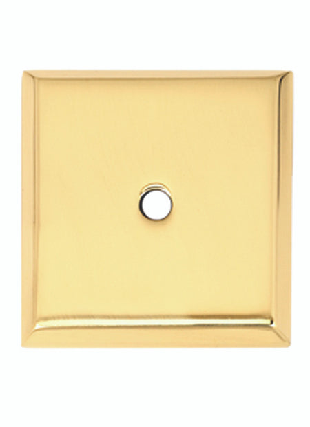 Alno A611-14-PB: 1-1/4" Traditional Backplate - Polished Brass