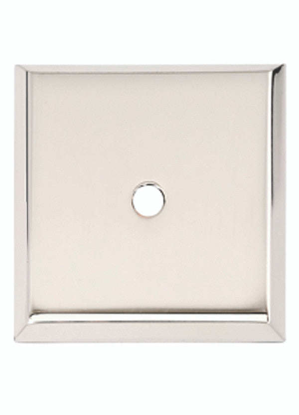 Alno A611-14-PN: 1-1/4" Contemporary Backplate - Polished Nickel