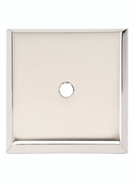 Alno A611-14-PN: 1-1/4" Contemporary Backplate - Polished Nickel