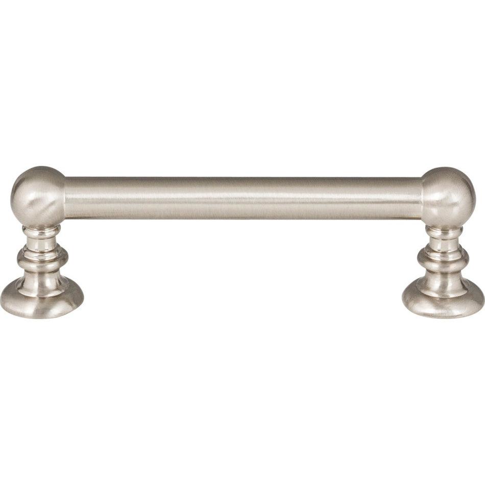 Atlas A611-BRN: 3-3/4" cc Victoria Cabinet Pull - Brushed Nickel