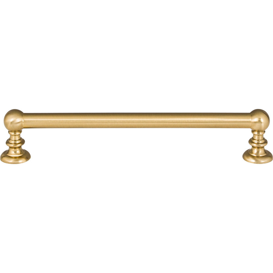 Atlas A613-WB: 6-5/16" cc Victoria Cabinet Pull - Warm Brass