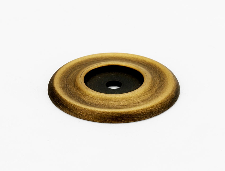 Alno A615-14-AEM: 1-1/4" Traditional Round Backplate - Antique English Matte