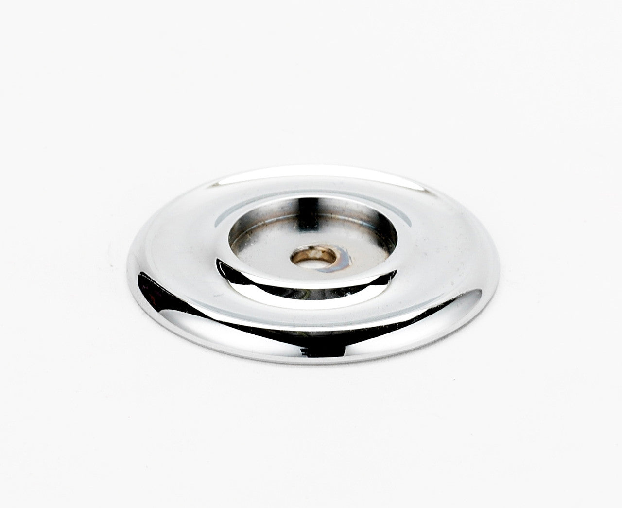 Alno A615-14-PC: 1-1/4" Traditional Round Backplate - Polished Chrome
