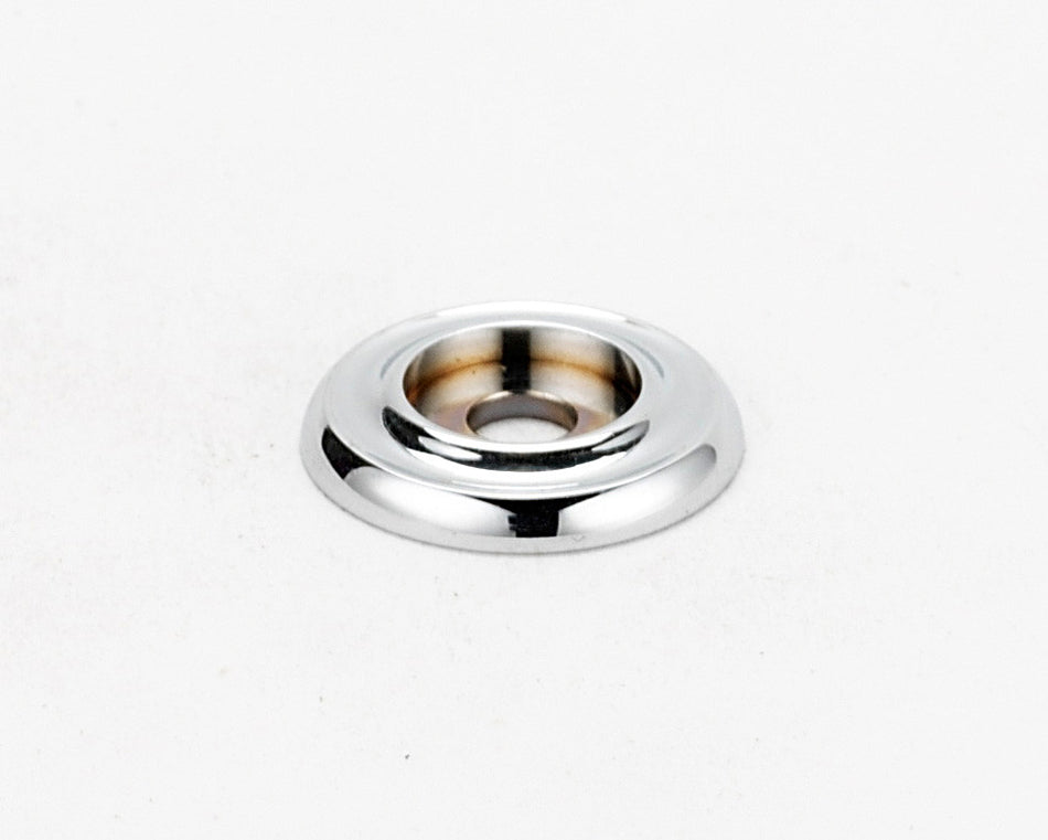 Alno A615-34-PC: 3/4" Traditional Round Backplate - Polished Chrome