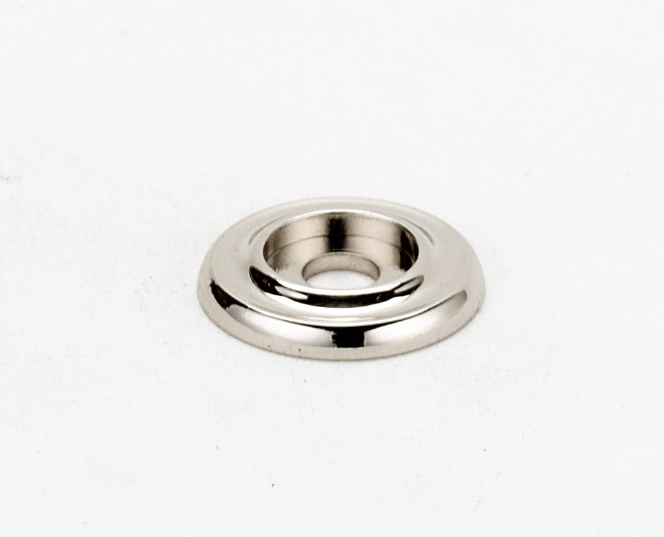 Alno A615-34-PN: 3/4" Traditional Round Backplate - Polished Nickel