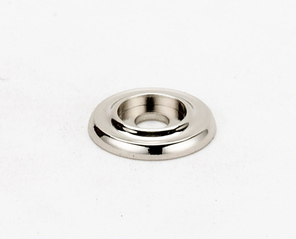 Alno A615-34-PN: 3/4" Traditional Round Backplate - Polished Nickel