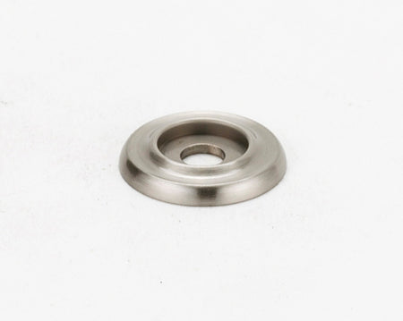 Alno A615-34-SN: 3/4" Traditional Round Backplate - Satin Nickel