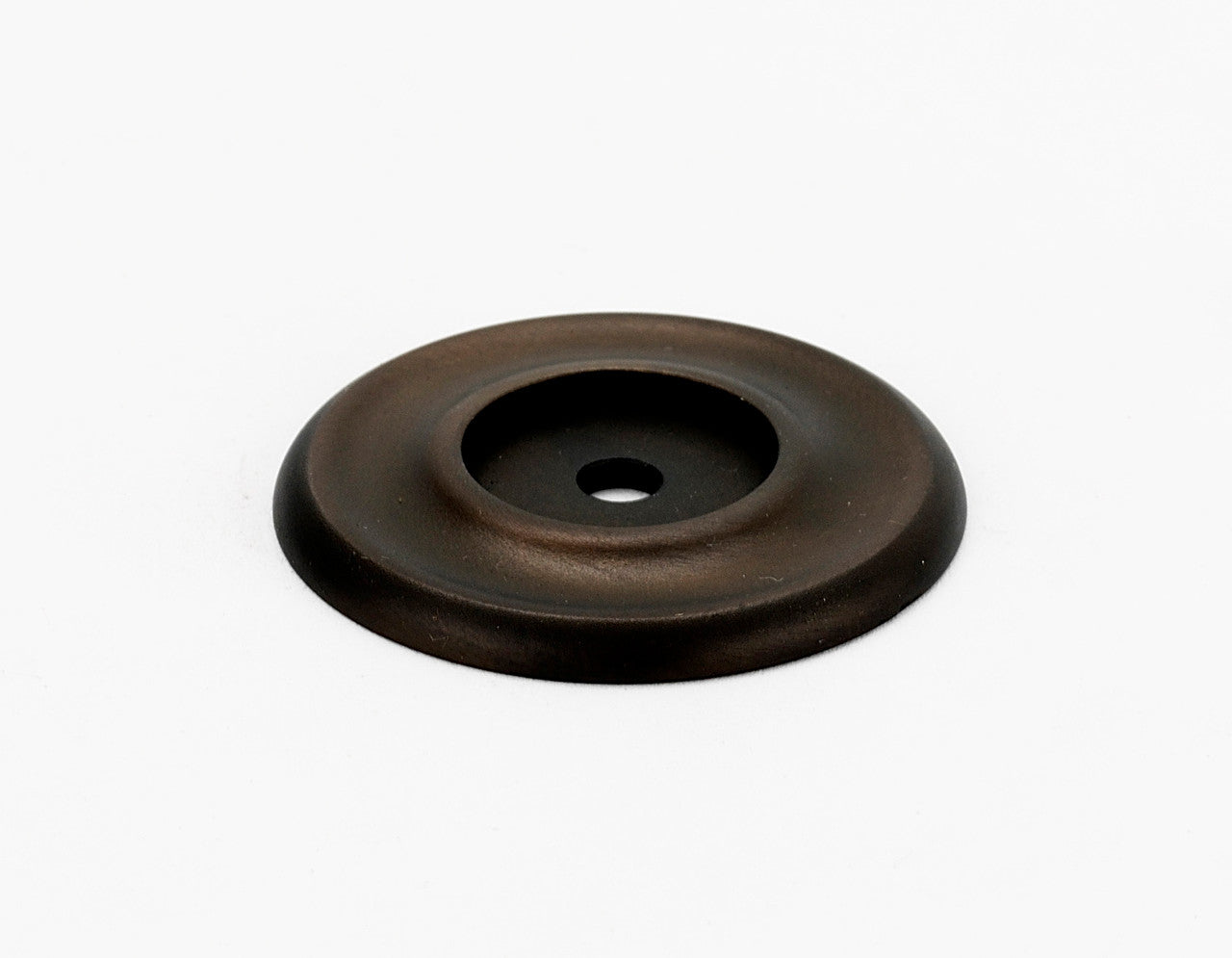 Alno A615-38-CHBRZ: 1-1/2" Traditional Round Backplate - Chocolate Bronze