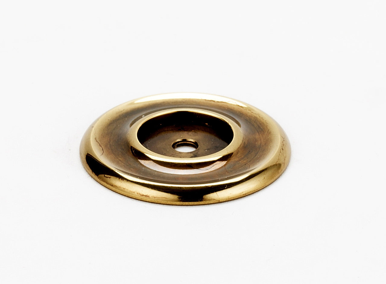 Alno A615-45-PA: 1-3/4" Traditional Round Backplate - Polished Antique