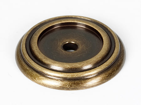 Alno A616-14-AE: 1-1/4" Charlie's Collection Backplate - Antique English