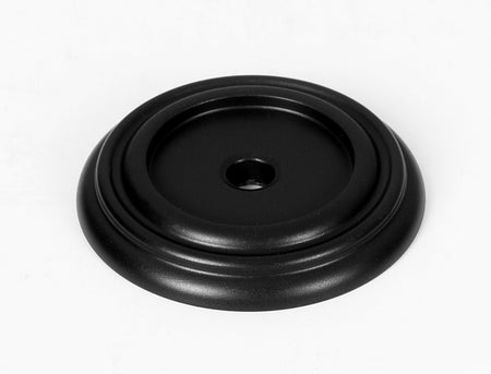 Alno A616-14-MB: 1-1/4" Charlie's Collection Backplate - Matte Black