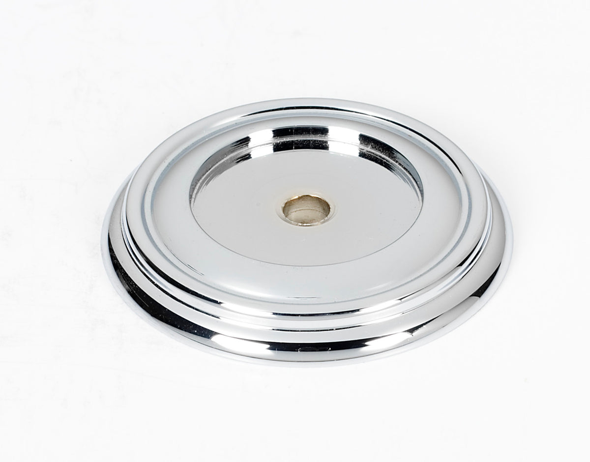 Alno A616-38-PC: 1-1/2" Charlie's Collection Backplate - Polished Chrome