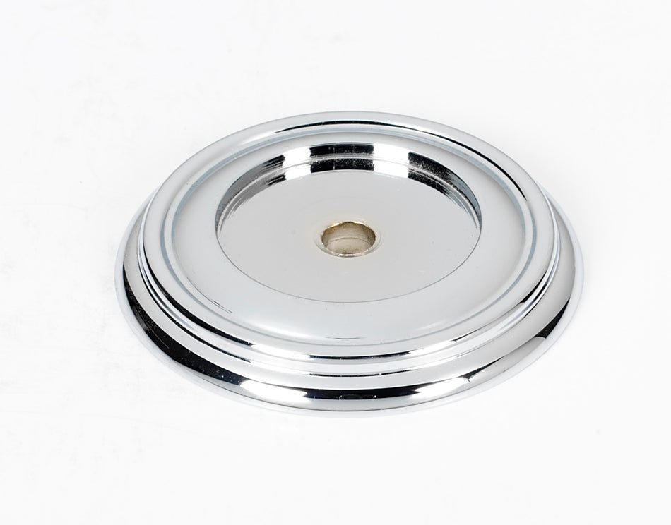 Alno A616-38-PC: 1-1/2" Charlie's Collection Backplate - Polished Chrome