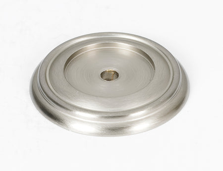 Alno A616-38-SN: 1-1/2" Charlie's Collection Backplate - Satin Nickel