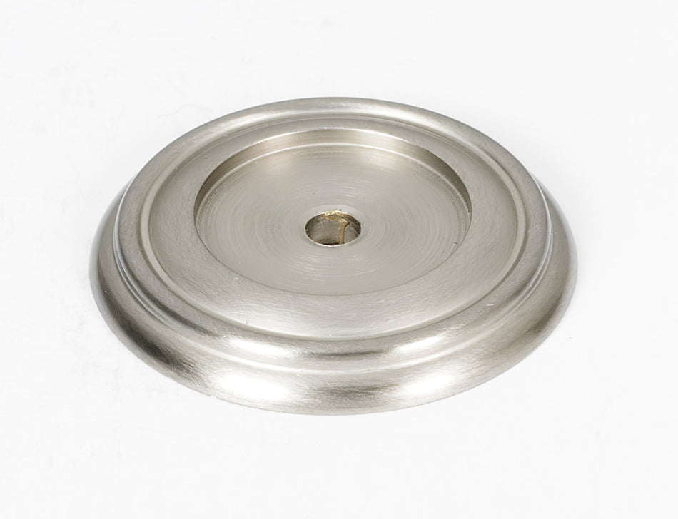 Alno A616-38-SN: 1-1/2" Charlie's Collection Backplate - Satin Nickel