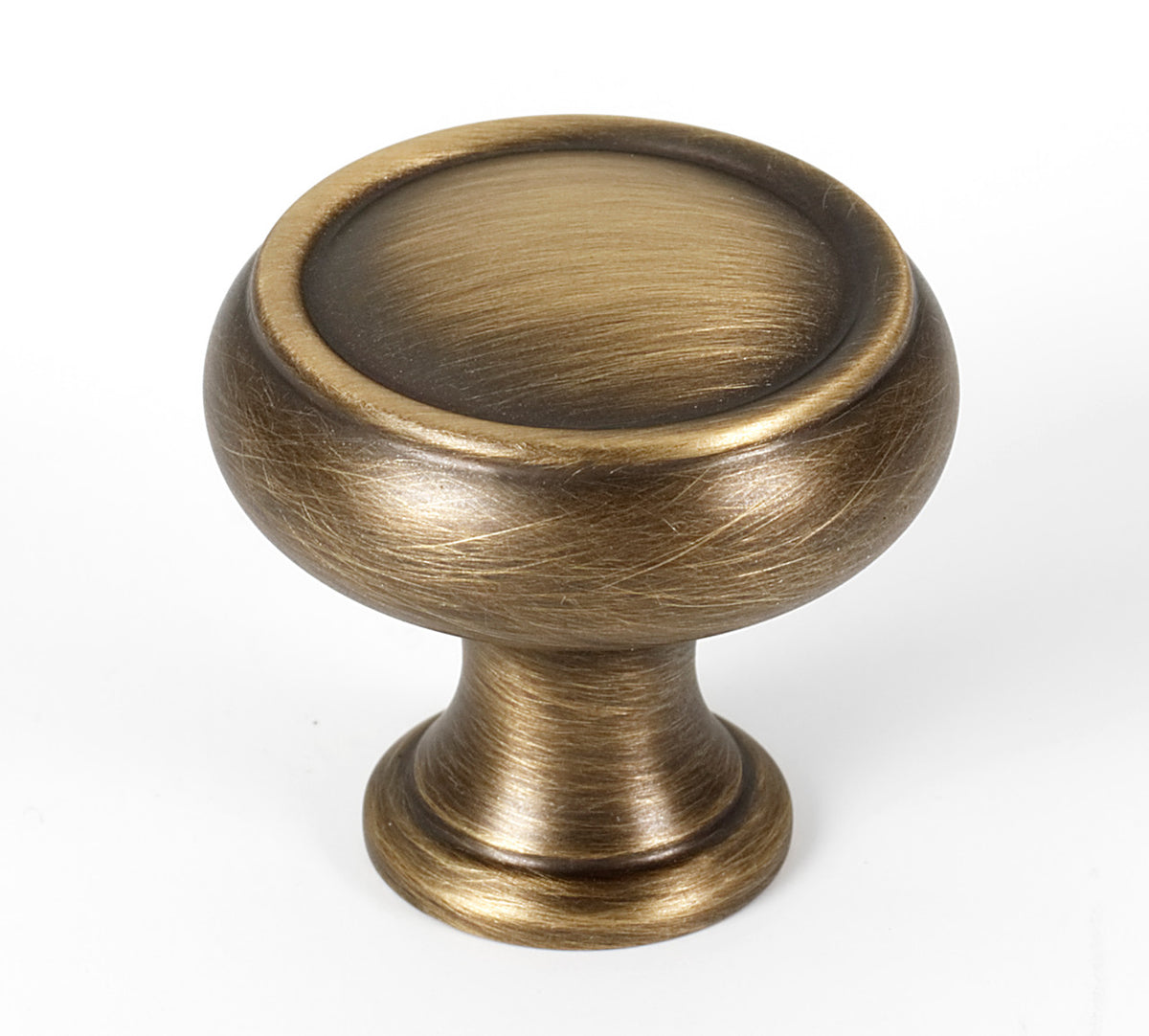 Alno A626-14-AEM: 1-1/4" Charlie's Collection Cab Knob - Antique English Matte