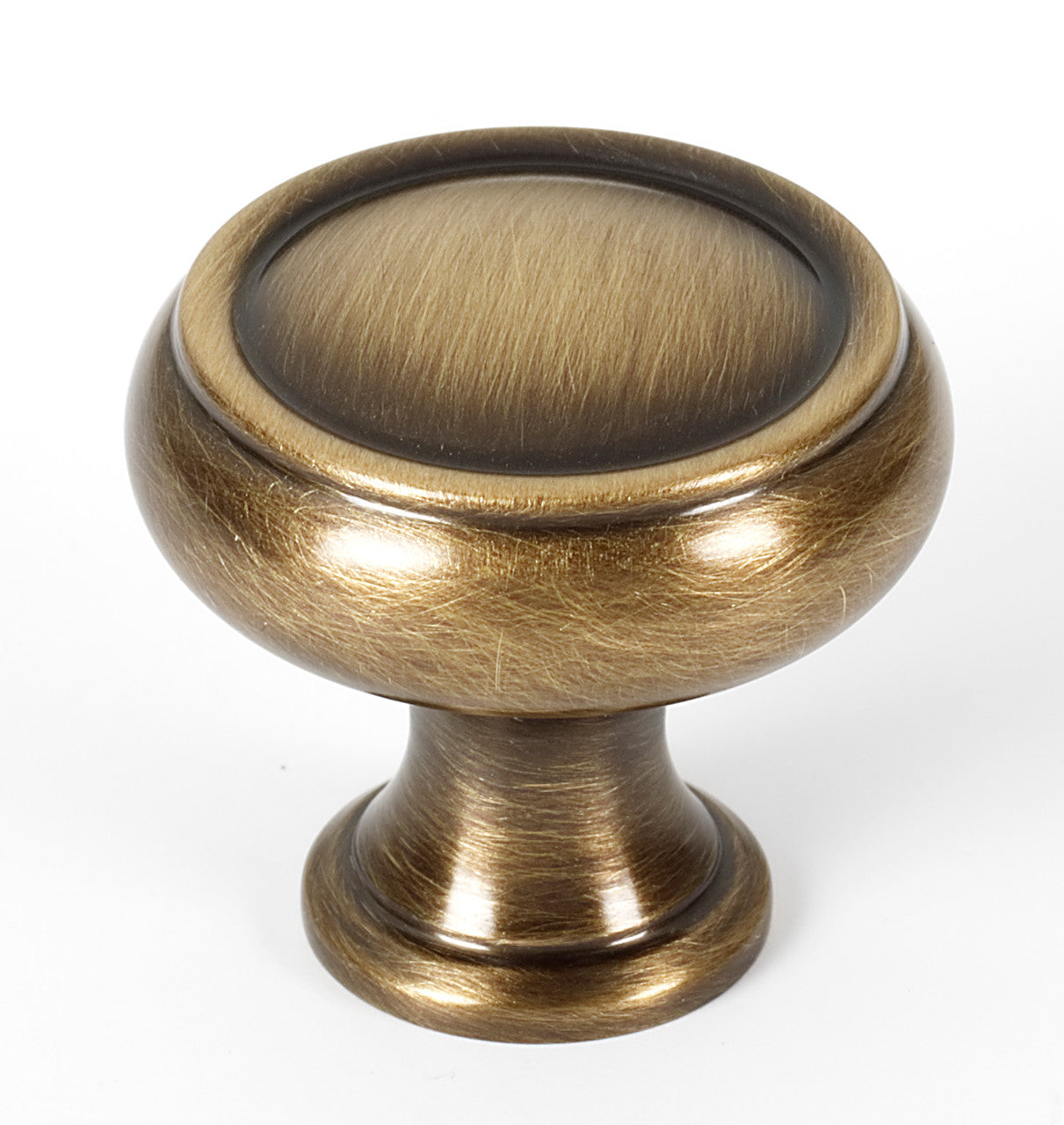Alno A626-14-AE: 1-1/4" Charlie's Collection Cabinet Knob - Antique English
