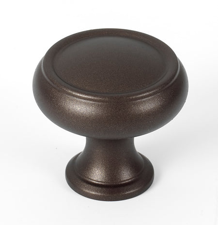 Alno A626-14-CHBRZ: 1-1/4" Charlie's Collection Cabinet Knob - Chocolate Bronze