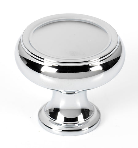 Alno A626-14-PC: 1-1/4" Charlie's Collection Cabinet Knob - Polished Chrome