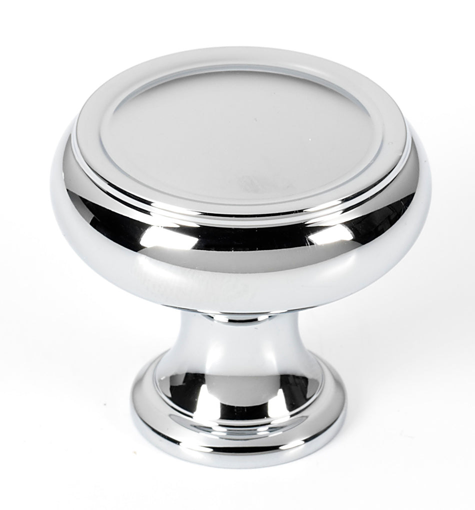 Alno A626-14-PC: 1-1/4" Charlie's Collection Cabinet Knob - Polished Chrome