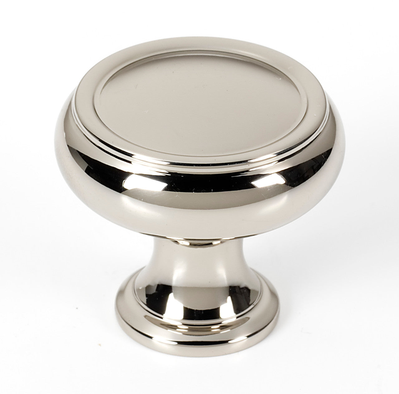 Alno A626-14-PN: 1-1/4" Charlie's Collection Cabinet Knob - Polished Nickel