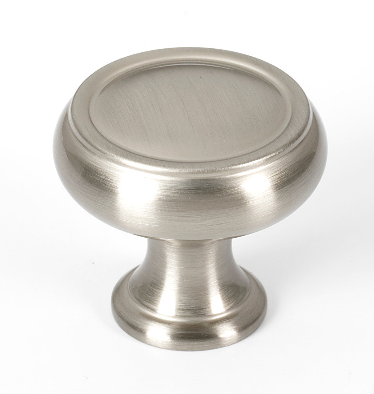 Alno A626-14-SN: 1-1/4" Charlie's Collection Cabinet Knob - Satin Nickel