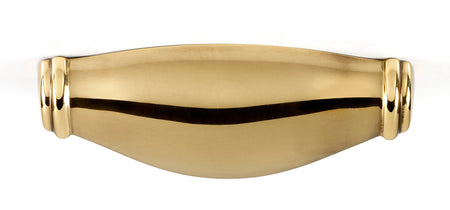 Alno A626-3-PA: 3" cc Charlie's Collection Cup Cabinet Pull - Polished Antique