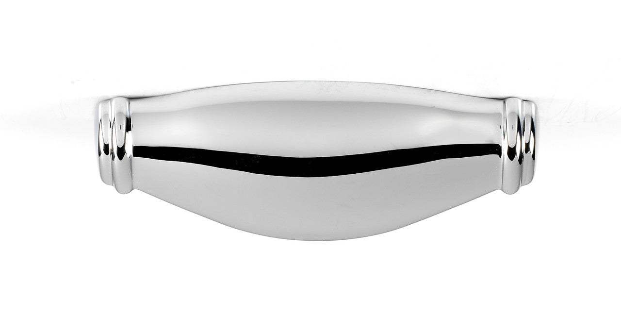 Alno A626-3-PC: 3" cc Charlie's Collection Cup Cabinet Pull - Polished Chrome