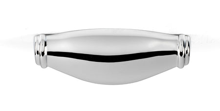 Alno A626-3-PC: 3" cc Charlie's Collection Cup Cabinet Pull - Polished Chrome