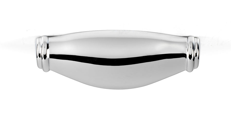 Alno A626-3-PC: 3" cc Charlie's Collection Cup Cabinet Pull - Polished Chrome