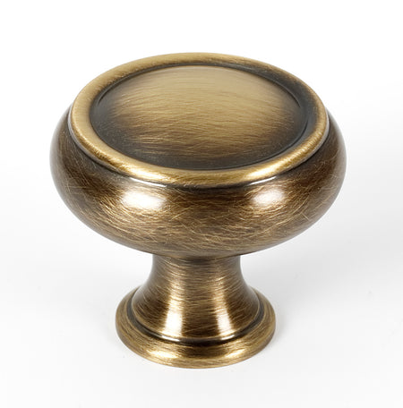 Alno A626-38-AE: 1-1/2" Charlie's Collection Cabinet Knob - Antique English
