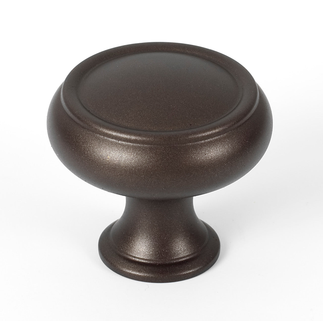 Alno A626-38-CHBRZ: 1-1/2" Charlie's Collection Cabinet Knob - Chocolate Bronze