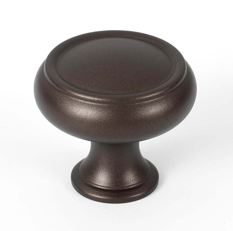 Alno A626-38-CHBRZ: 1-1/2" Charlie's Collection Cabinet Knob - Chocolate Bronze