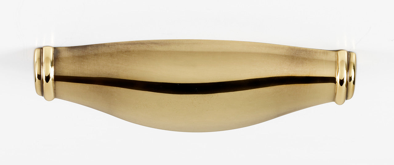 Alno A626-4-PA: 4" cc Charlie's Collection Cup Cabinet Pull - Polished Antique