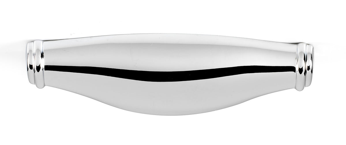 Alno A626-4-PC: 4" cc Charlie's Collection Cup Cabinet Pull - Polished Chrome