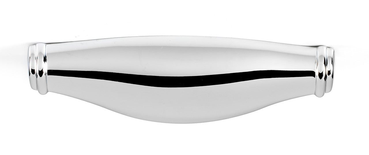 Alno A626-4-PC: 4" cc Charlie's Collection Cup Cabinet Pull - Polished Chrome