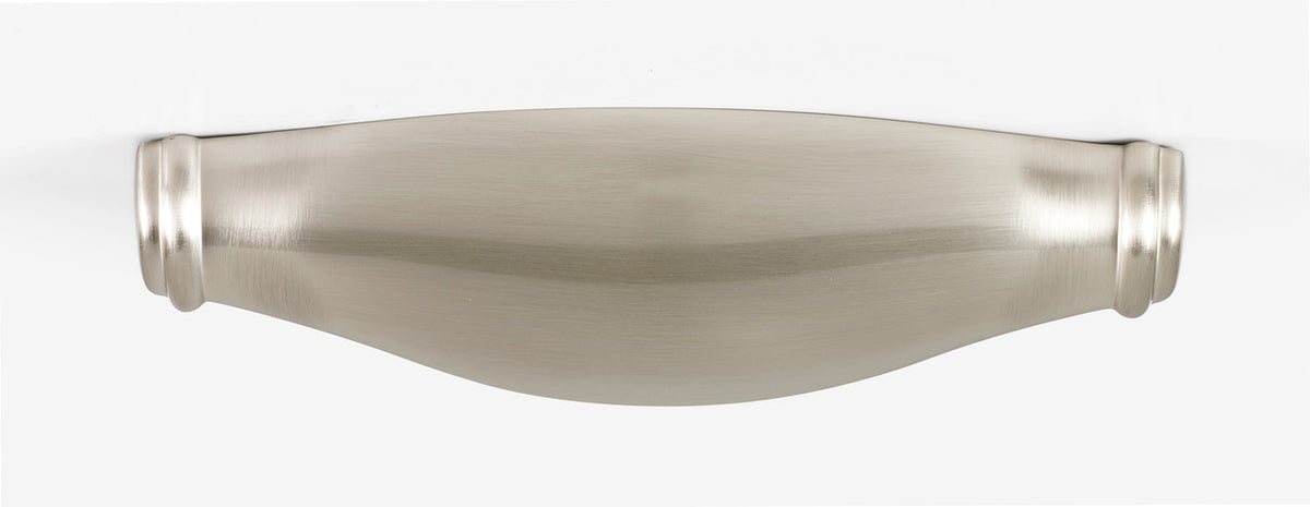 Alno A626-4-SN: 4" cc Charlie's Collection Cup Cabinet Pull - Satin Nickel
