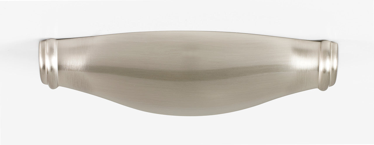 Alno A626-4-SN: 4" cc Charlie's Collection Cup Cabinet Pull - Satin Nickel