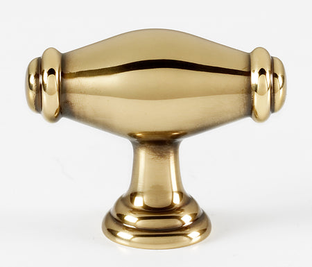 Alno A626-PA: 1-3/4" Charlie's Collection Cabinet Knob - Polished Antique