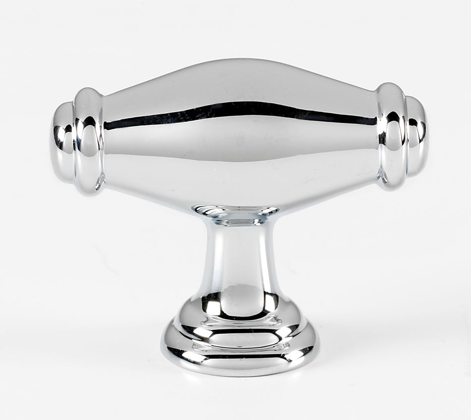 Alno A626-PC: 1-3/4" Charlie's Collection Cabinet Knob - Polished Chrome